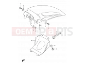 SUZUKI RM80X Y (2000) 25 - REAR FENDER