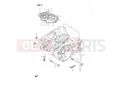 SUZUKI RM80 G (1986) (E01) 2 - CRANKCASE (MODEL G/H)