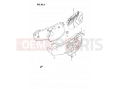 20A - FRAME COVER (MODEL M/N) - Suzuki RM80 N (1992) (E24)