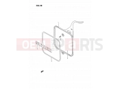 SUZUKI RM80 P (1993) (E24) 38 - FRONT NUMBER PLATE