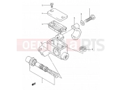 SUZUKI RM80 G (1986) (E03,E28,E33) 32 - FRONT MASTER CYLINDER (MODEL G/H/J)