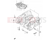 SUZUKI RM80 J (1988) (E03,E28,E33) 2 - CRANKCASE (MODEL G/H/J)