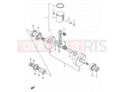 SUZUKI RM80 J (1988) (E03,E28,E33) 4A - CRANKSHAFT (MODEL J)