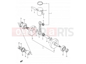SUZUKI RM80 L (1990) (E03,E28,E33) 4C - CRANKSHAFT (MODEL L)