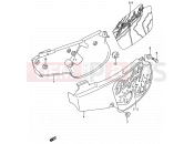 SUZUKI RM80 M (1991) (E03,E28,E33) 22A - FRAME COVER (MODEL M/N)
