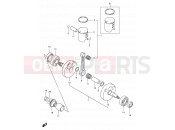SUZUKI RM80 T (1996) (E24) 5 - CRANKSHAFT