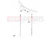 SUZUKI RM80 V (1997) (E24) 23 - HANDLEBAR - CABLE