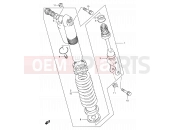 SUZUKI RM80 X (1999) (E24) 34 - SHOCK ABSORBER
