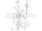 SUZUKI RM80 T (1996) (E03,E28,E33) 6 - CARBURETOR