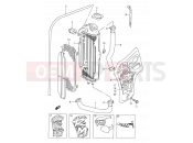 SUZUKI RM80 V (1997) (E03,E28,E33) 9 - RADIATOR