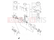 SUZUKI RM80 W (1998) (E03,E28,E33) 5 - CRANKSHAFT