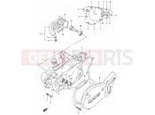 SUZUKI RM80 Y (2000) 4 - CRANKCASE COVER- WATER PUMP