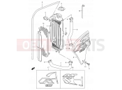 SUZUKI RM80 K1 (2001) 9 - RADIATOR