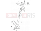 SUZUKI RM80 K1 (2001) 29 - FRONT FORK BRACKET