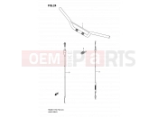 SUZUKI RM85 K7 (2007) (P03,P28) 24 - HANDLEBAR
