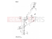 SUZUKI RM85 K7 (2007) (P03,P28) 41 - REAR MASTER CYLINDER