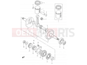 4 - CRANKSHAFT - Suzuki RMX50 X (1999)