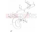 7 - MUFFLER - Suzuki RMX50 X (1999)