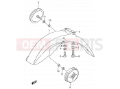 32 - FRONT FENDER - Suzuki RMX50 X (1999)