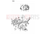 SUZUKI RV50 X (1999) 3 - CRANKCASE COVER