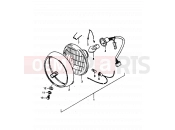SUZUKI RV50 X (1999) 20 - HEADLAMP (E19, E21)