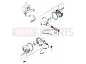 SUZUKI RV50 X (1999) 24 - TURN SIGNAL LAMP (E21)