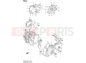 6 - CRANKCASE COVER - Suzuki SFV650A L2 (2012) Gladius (E21)