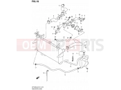 19 - RADIATOR HOSE - Suzuki SFV650A L2 (2012) Gladius (E21)