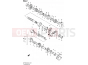 21 - TRANSMISSION - Suzuki SFV650A L2 (2012) Gladius (E21)