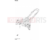 66 - FRAME (SFV650UL2 E24) - Suzuki SFV650A L2 (2012) Gladius (E21)