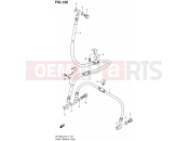 126 - FRONT BRAKE HOSE (SFV650UL2 E21) - Suzuki SFV650A L2 (2012) Gladius (E21)