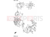 SUZUKI SFV650A L5 (2015) Gladius (E21) 112A - CRANKCASE COVER