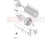 SUZUKI SFV650A L5 (2015) Gladius (E21) 201A - CLUTCH
