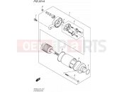 SUZUKI SFV650A L5 (2015) Gladius (E21) 301A - STARTING MOTOR
