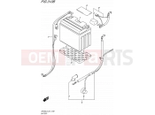SUZUKI SFV650A L5 (2015) Gladius (E21) 310B - BATTERY (SFV650AL5 E21)