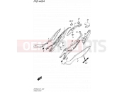 SUZUKI SFV650A L5 (2015) Gladius (E21) 445A - FRAME COVER