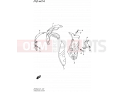 SUZUKI SFV650A L5 (2015) Gladius (E21) 447A - FRAME BODY COVER