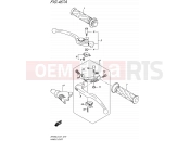 SUZUKI SFV650A L5 (2015) Gladius (E21) 467A - HANDLE LEVER