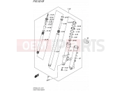SUZUKI SFV650A L5 (2015) Gladius (E21) 521B - FRONT FORK DAMPER (SFV650AL5 E21)