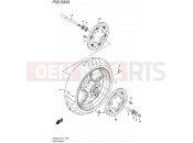 SUZUKI SFV650A L5 (2015) Gladius (E21) 530A - FRONT WHEEL (SFV650L5 E21)