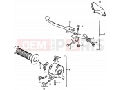 SUZUKI SP370 C (1978) 35 - LEFT HANDLE SWITCH