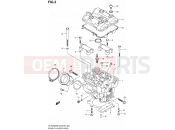 SUZUKI SV1000S K6 (2006) (E03) 3 - REAR CYLINDER HEAD