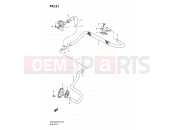 SUZUKI SV650S K8 (2008) (E24) 21 - 2ND AIR