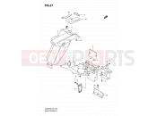 SUZUKI SV650S K8 (2008) (E24) 57 - REAR FENDER (WITHOUT ABS)