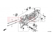HONDA NSC110MPDC NSC110MPD 2012 E-19-20 LEFT CRANKSHAFT