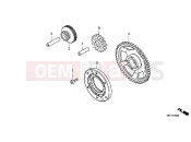 HONDA FJS600DB SILVER WING 2011 E-8 CLUTCH COUPLING START
