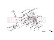 HONDA FJS400D9 SILVER WING 400 2009 E-7 RIGHT CRANKSHAFT COVER