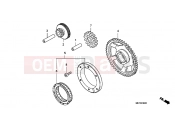 HONDA FJS400D9 SILVER WING 400 2009 E-8 CLUTCH COUPLING START