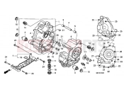 HONDA FJS400A9 SILVER WING 400 ABS 2009 E-16 CRANKSHAFT