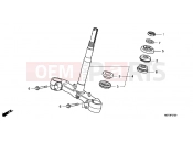 HONDA FJS400A9 SILVER WING 400 ABS 2009 F-7 KORMÁNYSZÁR